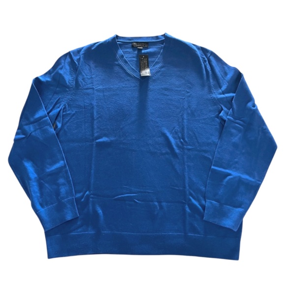 NWT Banana Republic V-Neck Luxe Blend Sweater Men's XL - Picture 2 of 6